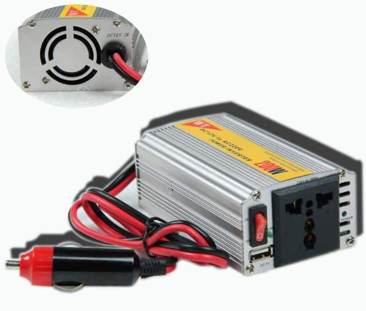 200W Power Inverter for Car DC to AC Converter Manufacturer
