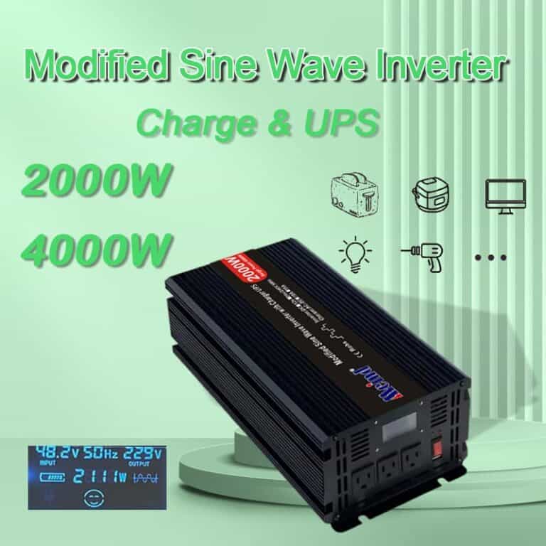 2000 Watt Inverter Modified Sine Wave with Charger UPS