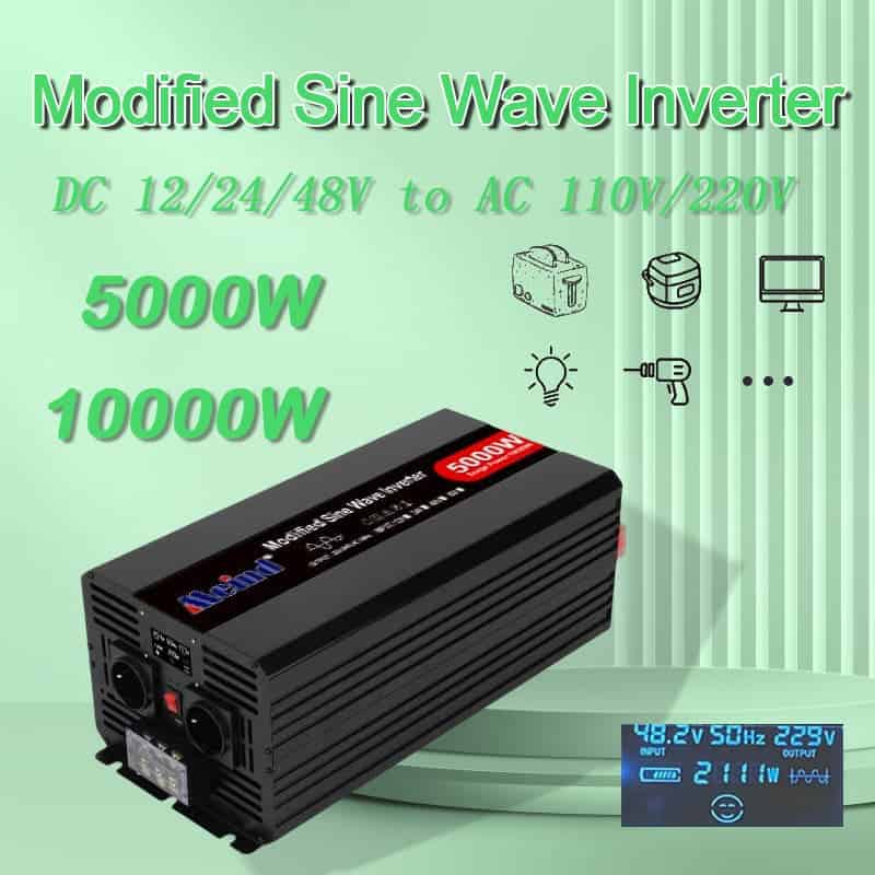 5000W Pure Sine Wave Inverter,24V to 220V, Power