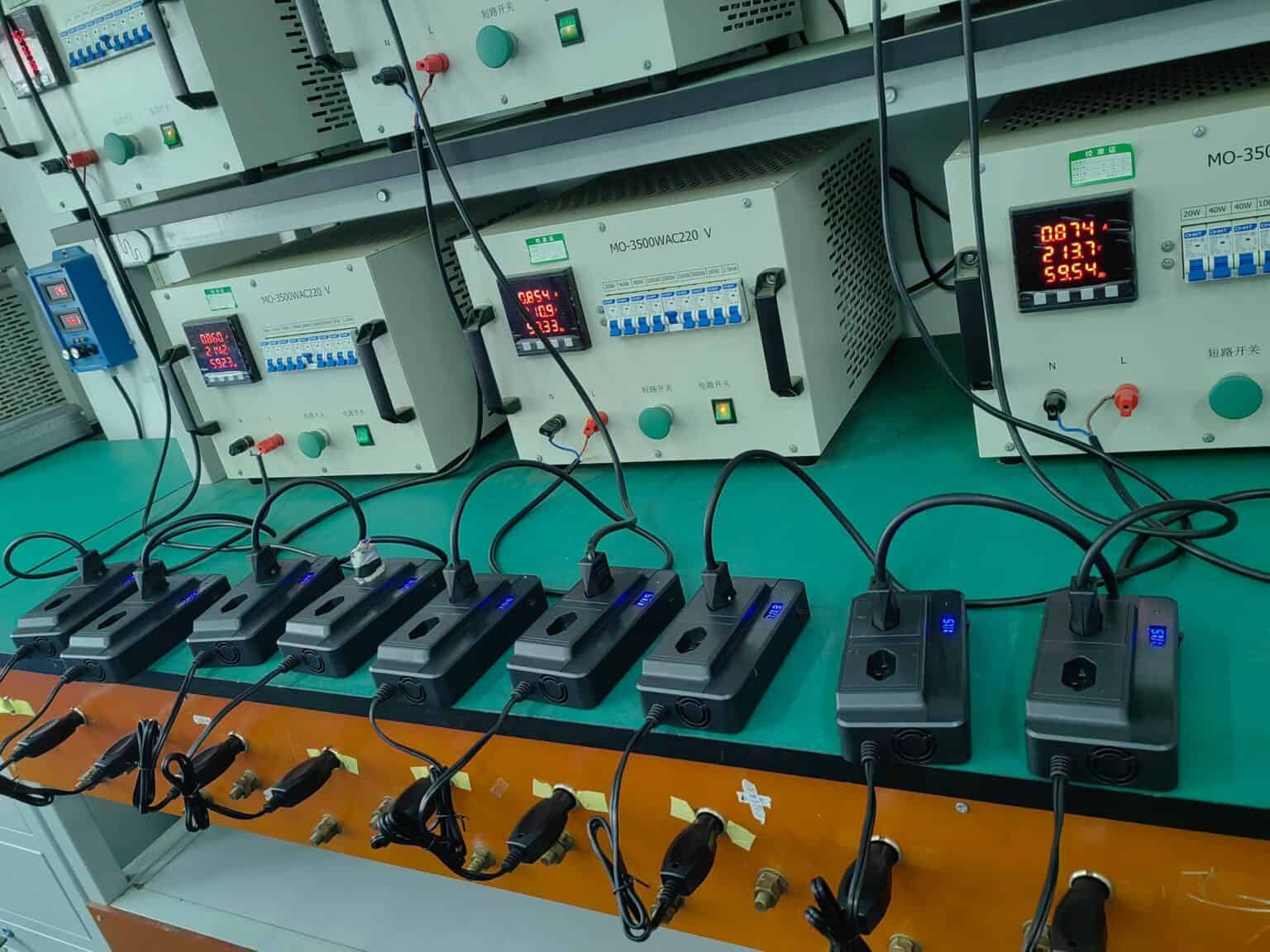 200W Car Inverter's Aging Test - Power Inverter, Portable Power Station ...